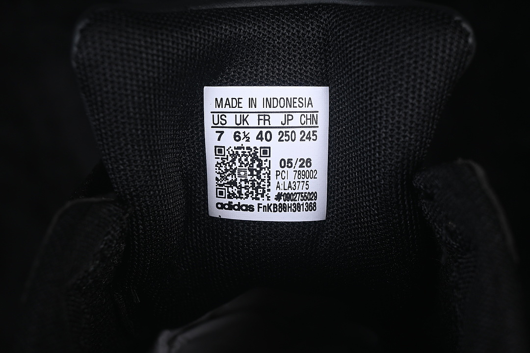Unbranded [LA3775]-[SUPERSTAR II SHELL TOE CASUAL SNEAKERS BLACK/INKINESS]-[WOMAN:35-39]-[MAN:40-45] - Image 5