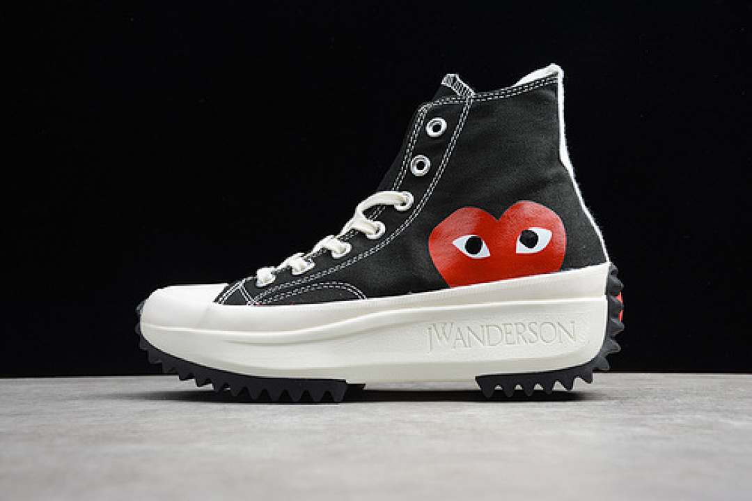 Comme des Garcons [72-70-81]-[150204C]-[CHUCK TAYLOR ALL-STAR 70S HIGH CDG BLACK/WHITE-HIGH RISK (RED]), photo 1
