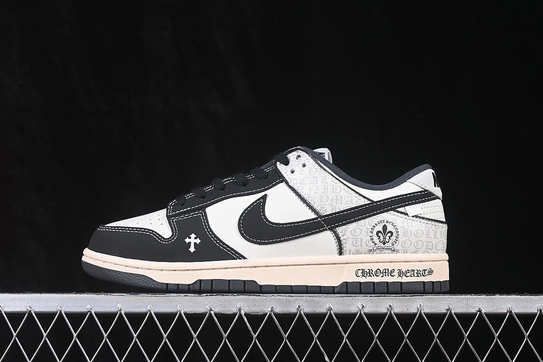 Unbranded [BW0508-187]-[DUNK LOW CASUAL SNEAKERS BLACK/LIGHT GRAY]-[MAN:40-46], photo 1