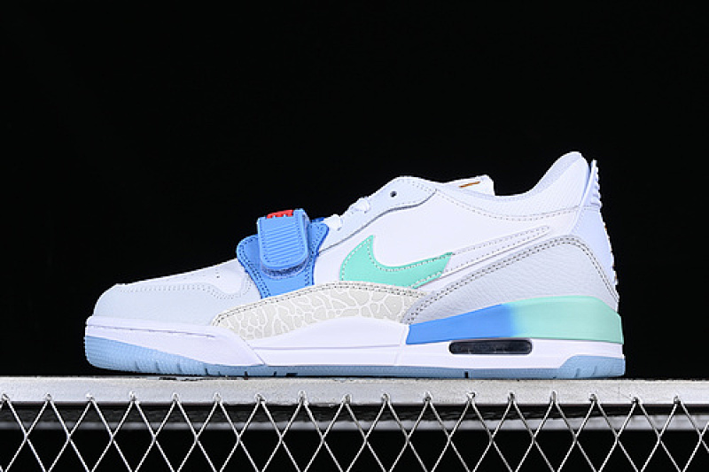 Jordan AIR Jordan LEGACY 312 LOW WHITE/GREN/BLUE/GOLD · FN8896-131, photo 1