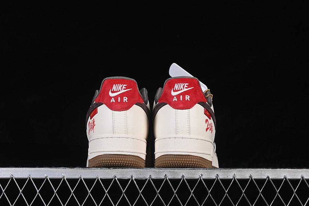 Nike [QW5288-137]-[AIR FORCE 1 07 LOW WHITE/GREY/RED/BLACK]-[WOMAN:36-39]-[MAN:40-45] - Image 14