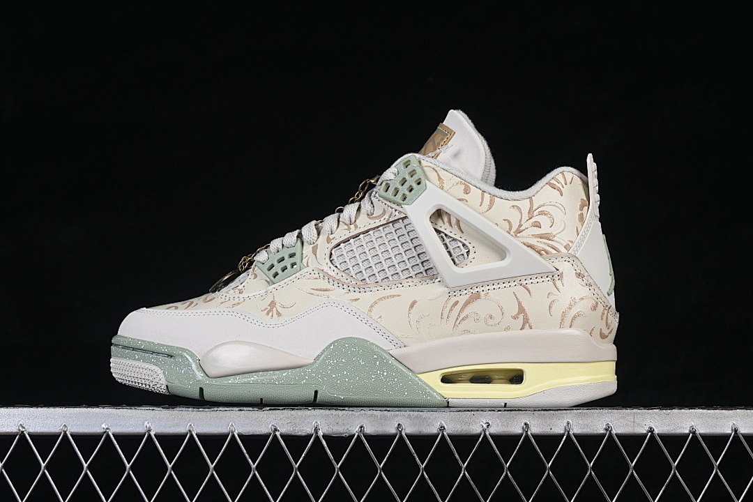 Jordan [IM8116-047]-[JORDAN 4 RETRO SE SOFT PEARL/METALLIC GOLD/LIGHT BONE/JADE HORIZON]-[MAN:40-47.5], photo 1