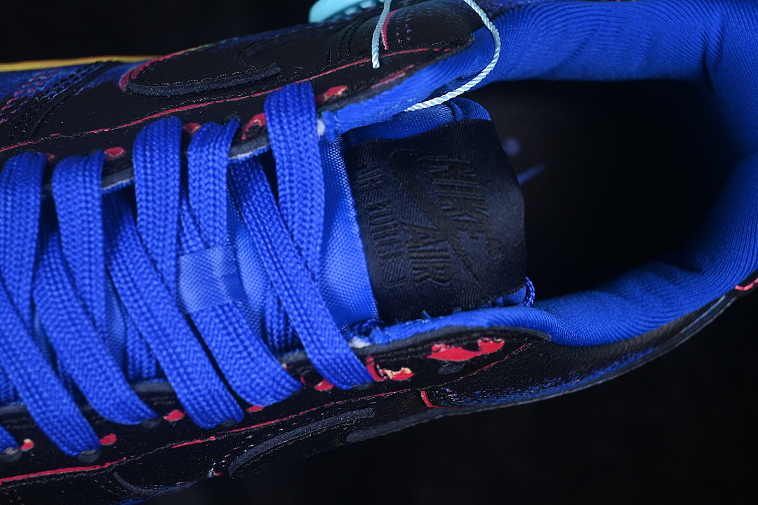 Nike [IB6834-001]-[AIR FORCE 1 07 LOW CASUAL SNEAKERS DARK BLUE/BLACK]-[WOMAN:36-39]-[MAN:40-45] - Image 8