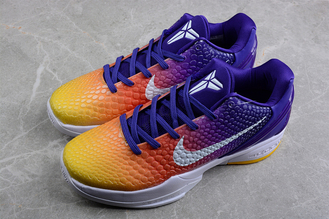 Nike [CW2190-107]-[KOBE 6 LOW WHITE/YELLOW/PURPLE]-[MAN:40-46] - Image 10
