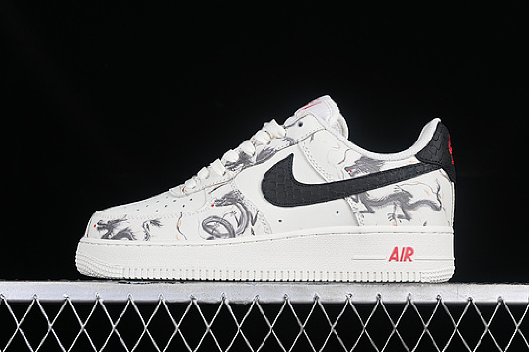 Nike Nike AIR FORCE 1 07 LOW GREY/WHITE/BLACK · FC2024-888, photo 1