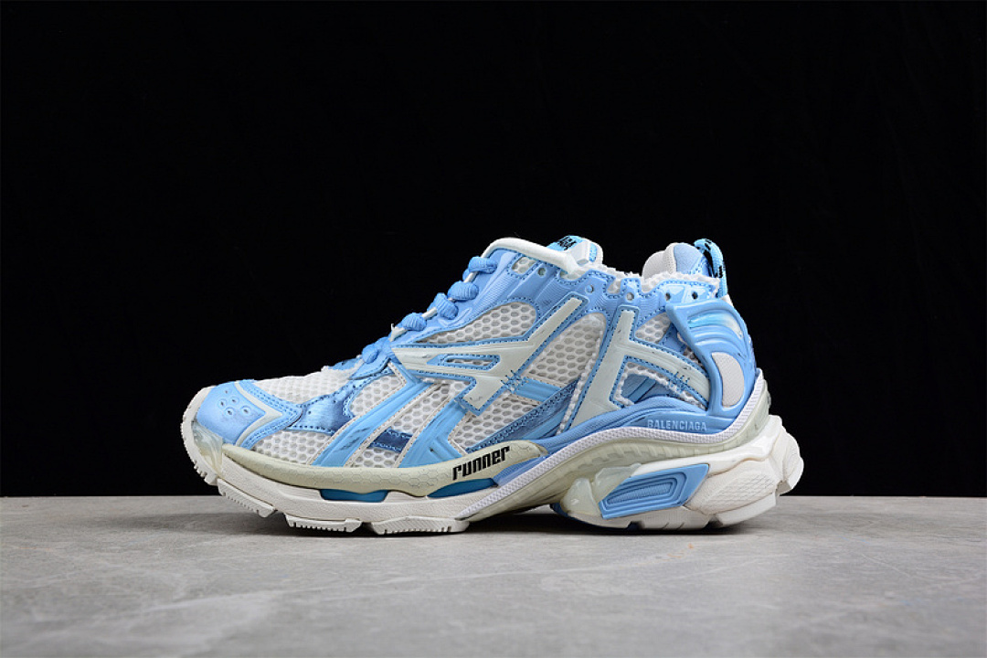 Unbranded [W3RB29744]-[BA*LEN*CIAGA 7.0 21SS CASUAL SHOES BLUE/WHITE/BLACK]-[WOMAN:35-39]-[MAN:40-46], photo 1