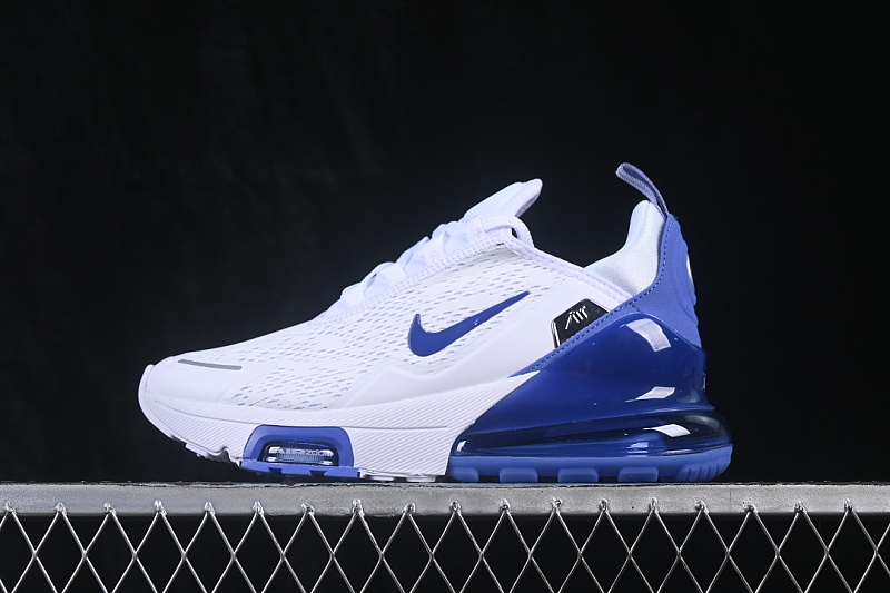 Nike AIR MAX 270 PREMIUM AIR CUSHIONED SHOES BLUE/WHITE · IO9884-107, photo 1