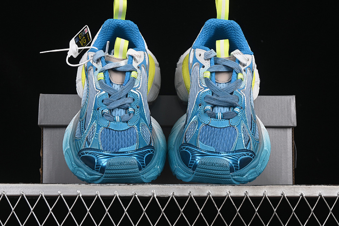 Balenciaga [W3XTS9479]-[BA*LEN*CIAGA PHANTOM SNEAKER WHITE/BLUE/YELLOW]-[WOMAN:35-39]-[MAN:40-46] - Image 13