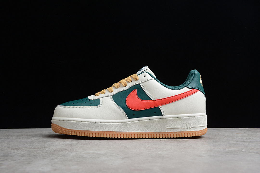 Nike [AQ3778-991]-[AIR FORCE 1 LOW 07 SU19 MILK WHITE/RED/GREEN]-[WOMAN:36-39]-[MAN:40-45], photo 1