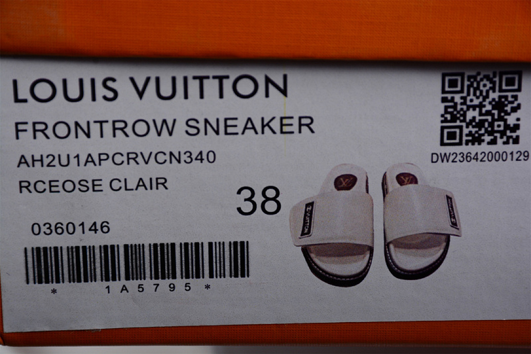 Louis Vuitton [L*V FRONTROW SNEAKERS WHITE/WHITE/BLACK]-[WOMAN:35-42] - Image 3