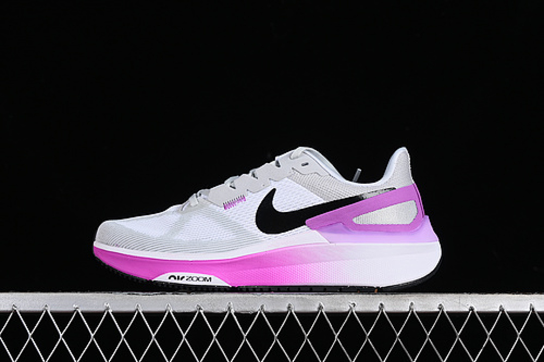 Unbranded [DJ7884-100]-[AIR ZOOM STRUCTURE 25 2024 WHITE/PURE PLATINUM/FUCHSIA DREAM/BLACK]-[WOMAN:36-40], photo 1