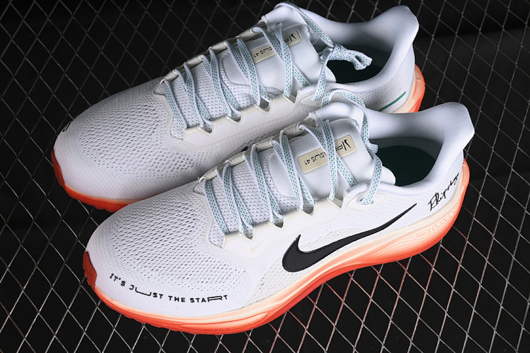 Nike [HJ7037-100]-[AIR ZOOM PEGASUS 41 WHITE/BLACK/PALE IVORY/DRAGON RED/STADIUM GREEN]-[MAN:39-45] - Image 11
