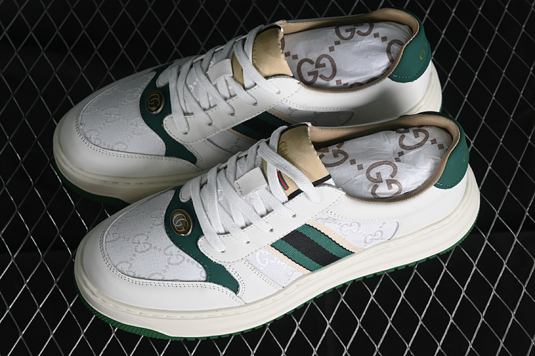 Chanel [9Y9209666]-[GU*CCI CHUNKY B SCREENER GG WHITE/BLACK/GREEN]-[MAN:39-44] - Image 13