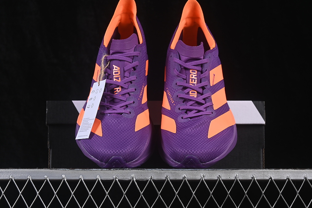 Adidas [KK0619]-[BREATHABLE LOW TOP RUNNING SHOES PURPLE/ORANGE]-[WOMAN:36-39]-[MAN:40-46] - Image 12