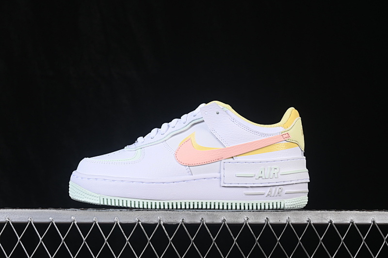 Nike Nike AIR FORCE 1 SHADOW LOW-TOP SNEAKERS WHITE/YELLOW/WHITE · IV3221-181, photo 1