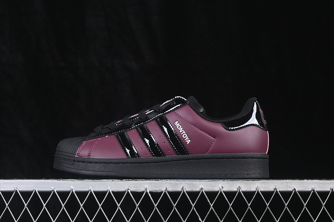 Purple Adidas SUPERSTAR II SHELL TOE CASUAL SNEAKERS PURPLE/DARK PURPLE · KI6735, photo 1