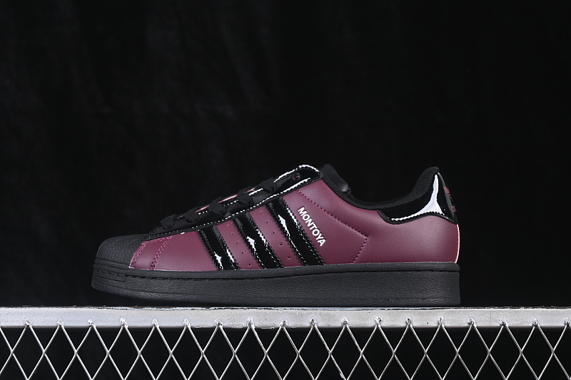 Purple Adidas SUPERSTAR II SHELL TOE CASUAL SNEAKERS PURPLE/DARK PURPLE · KI6735, photo 1