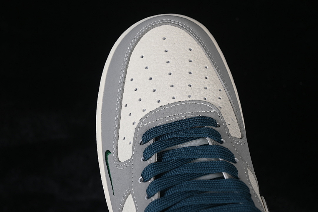 Nike [DD1928-313]-[AIR FORCE 1 07 LOW WHITE/GREY/BLUE]-[WOMAN:36-39]-[MAN:40-45] - Image 10