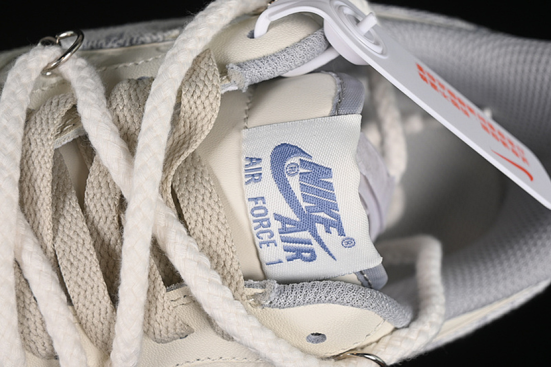 Nike [LV0506-220]-[AIR FORCE 1 07 LOW CAPYBARA FRANKENSTEIN BEIGE/GREY/WHITE]-[UNISEX:36-45] - Image 9