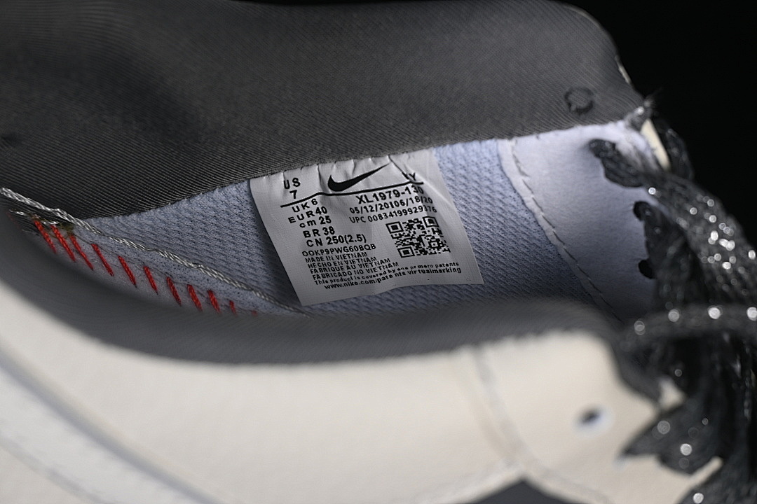 Nike [XL1979-130]-[AIR FORCE 1 07 LOW WHITE/BLACK]-[WOMAN:36-39]-[MAN:40-45] - Image 6