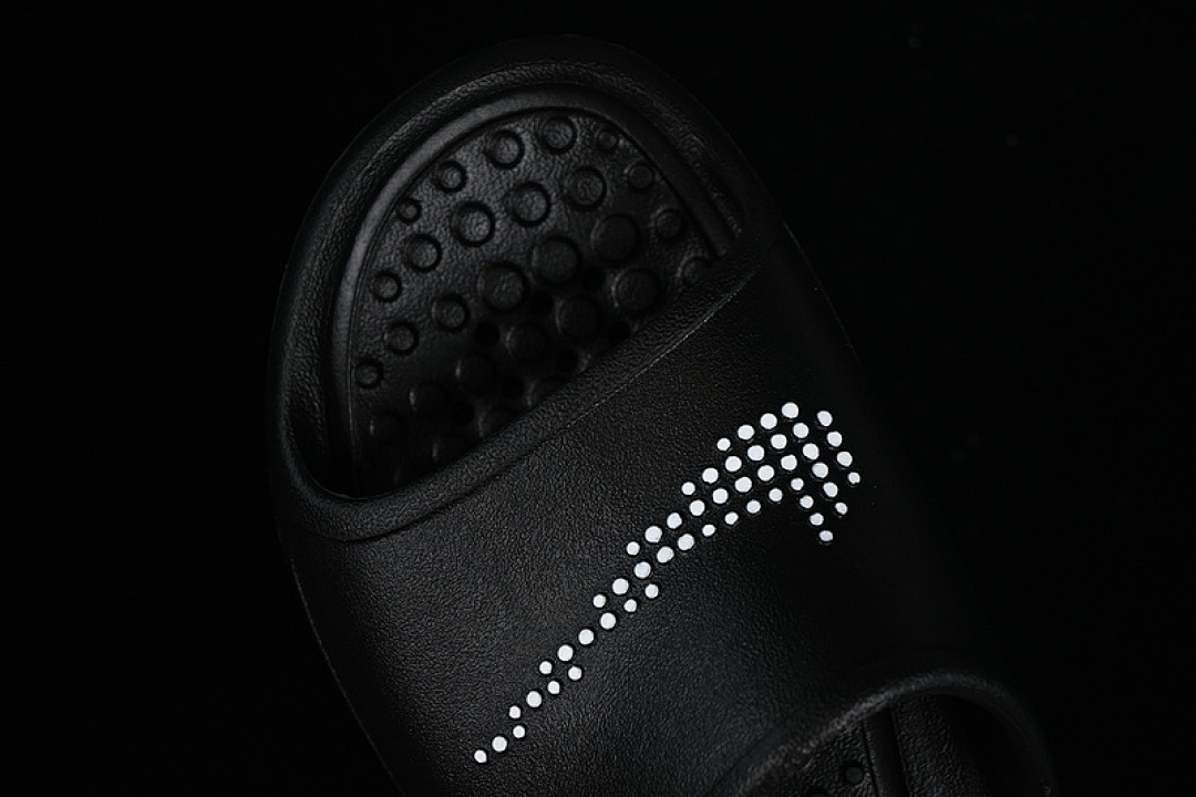 Nike [CZ5478-001]-[VICTORI ONE SHOWER SLIDE POLKA SWOOSH BLACK/BLACK/WHITE]-[MAN:40-45] - Image 8