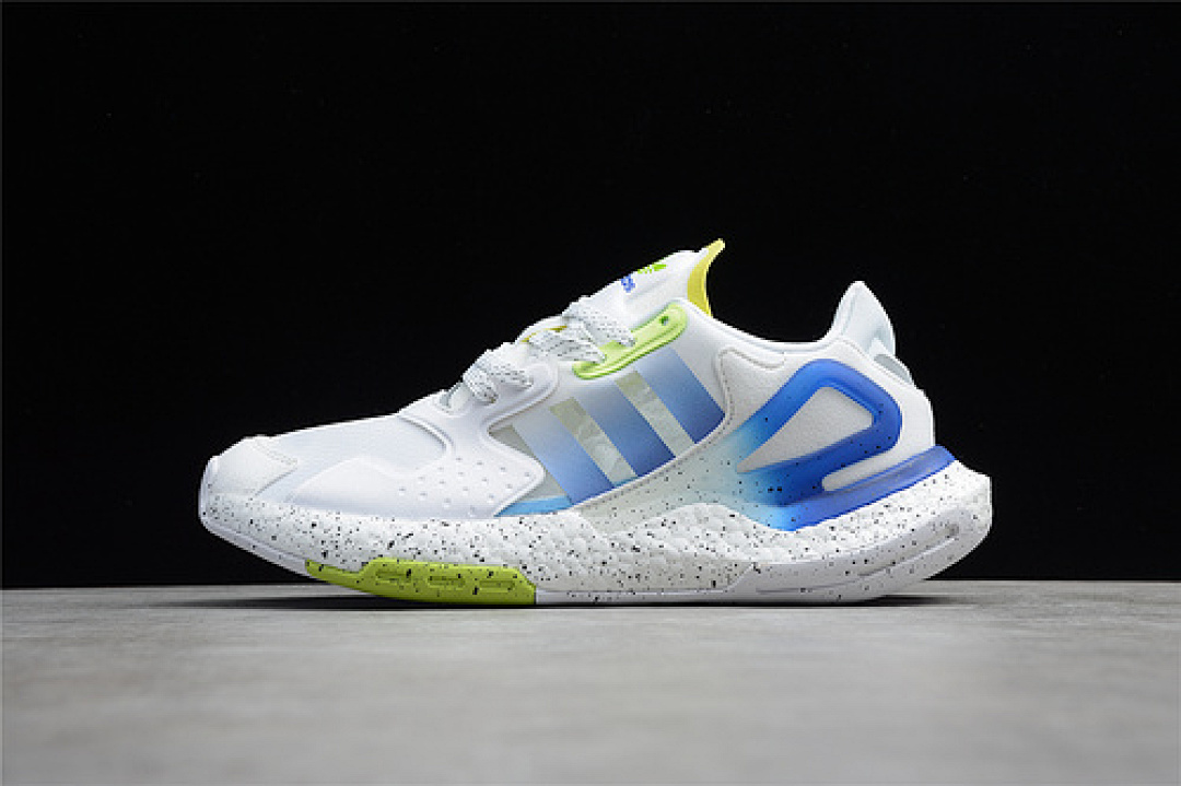 Unbranded [GW4912]-[DAY JOGGER SHOES CLOUD WHITE/POLAR BLUE/SKY TINT/ACID MINT]-[WOMAN:36-39]-[MAN:40-45], photo 1