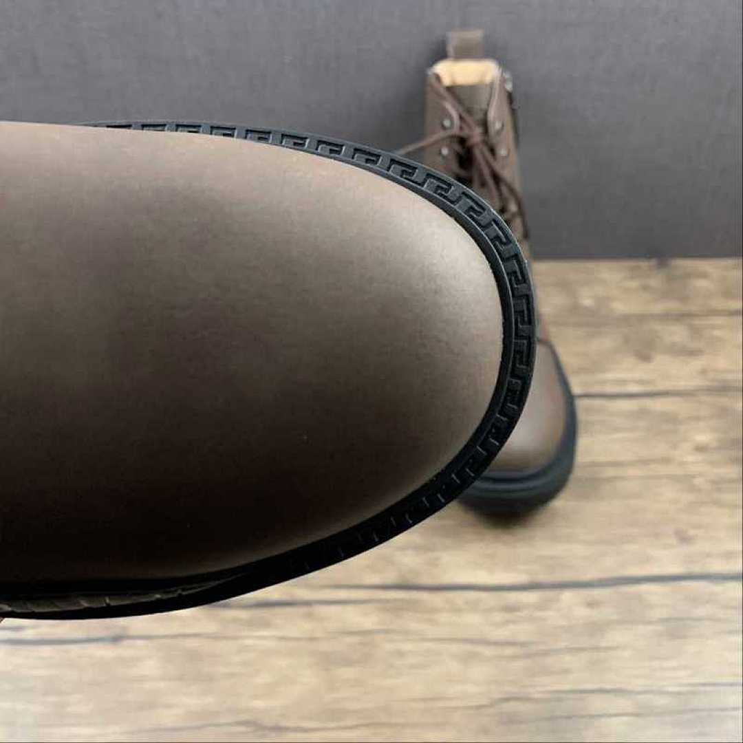 Gucci [ALE*XANDER X GU*CCI HIGH MARTIN BOOTS LIGHT BROWN/LIGHT BROWN/BLACK]-[MAN:38-44] - Image 8