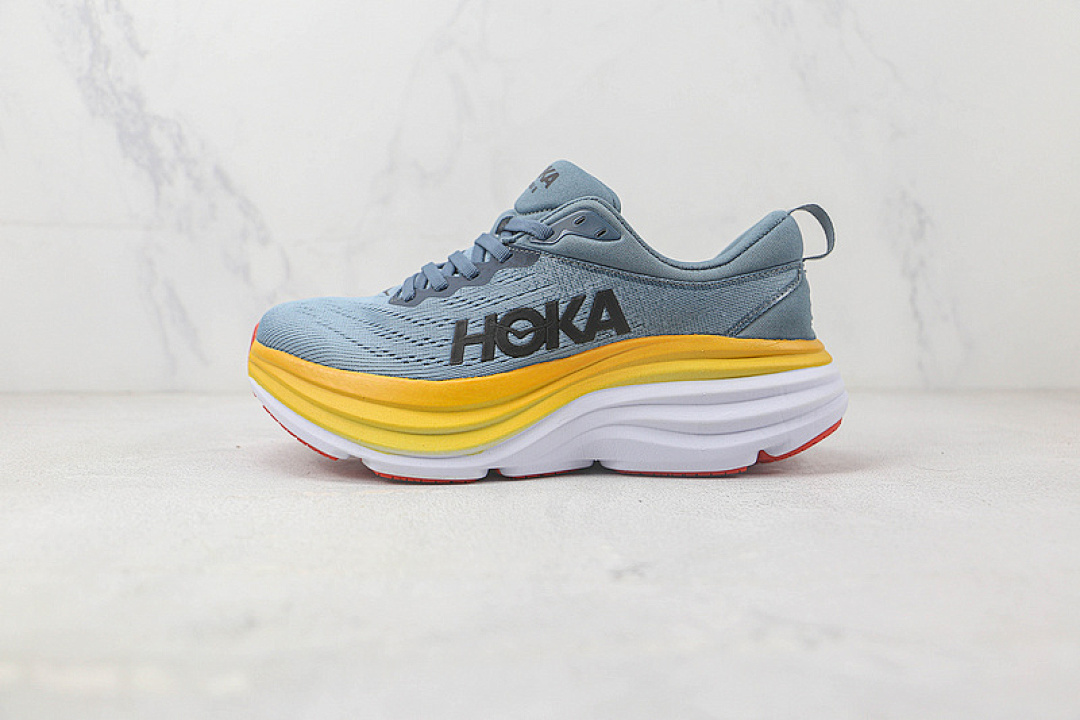 Hoka [HOKA ONE RUNNING SHOES BLUE/YELLOW/WHITE-BLACK]-[WOMAN:36-39]-[MAN:40-45], photo 1