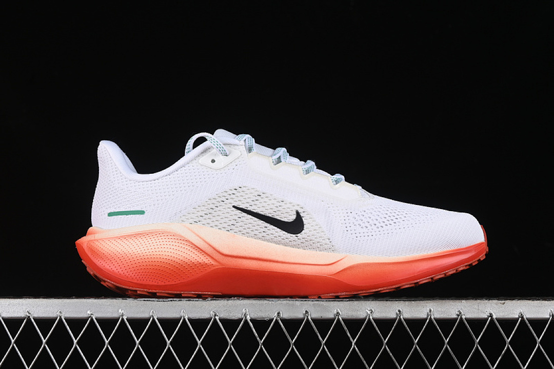 Nike [HJ7037-100]-[AIR ZOOM PEGASUS 41 WHITE/BLACK/PALE IVORY/DRAGON RED/STADIUM GREEN]-[MAN:39-45] - Image 16