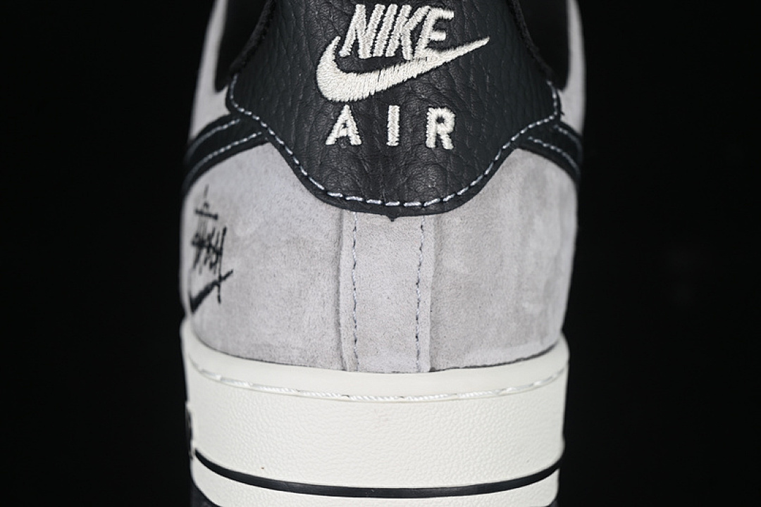 Nike [CH6336-518]-[AIR FORCE 1 07 LOW WHITE/GREY/BLACK]-[WOMAN:36-39]-[MAN:40-45] - Image 7