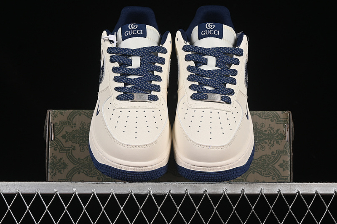 Nike [JJ2508-713]-[AIR FORCE 1 07 LOW WHITE/BLUE/RED]-[WOMAN:36-39]-[MAN:40-45] - Image 13