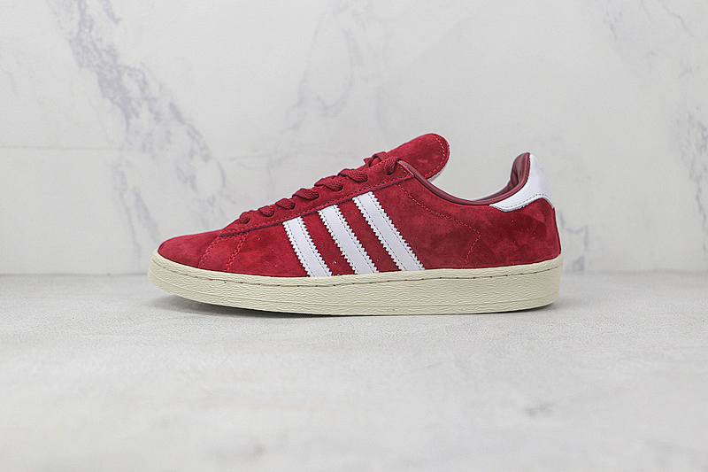 Off-White CAMPUS 80S SHOES COLLEGIATE BURGUNDY/CLOUD WHITE/Off-White · GX9404, photo 1