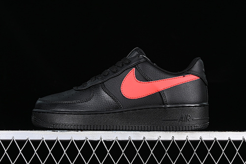 Nike Nike AIR FORCE 1 07 LOW BLACK/RED · CI9553-011, photo 1