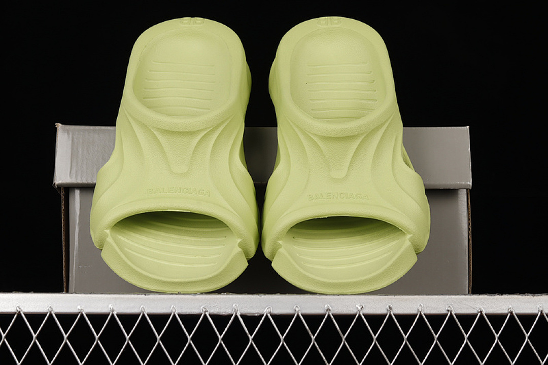 Balenciaga [BA*LEN*CIAGA MOLD THONG SANDALS GREEN/GREEN]-[WOMAN:36-39]-[MAN:40-44] - Image 6