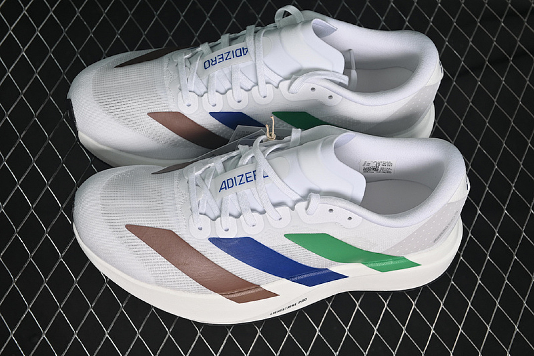 Adidas [KI3393]-[ADIZERO EVO SL WHITE/BLUE/GREEN/BROWN]-[WOMAN:36-39]-[MAN:40-45] - Image 11