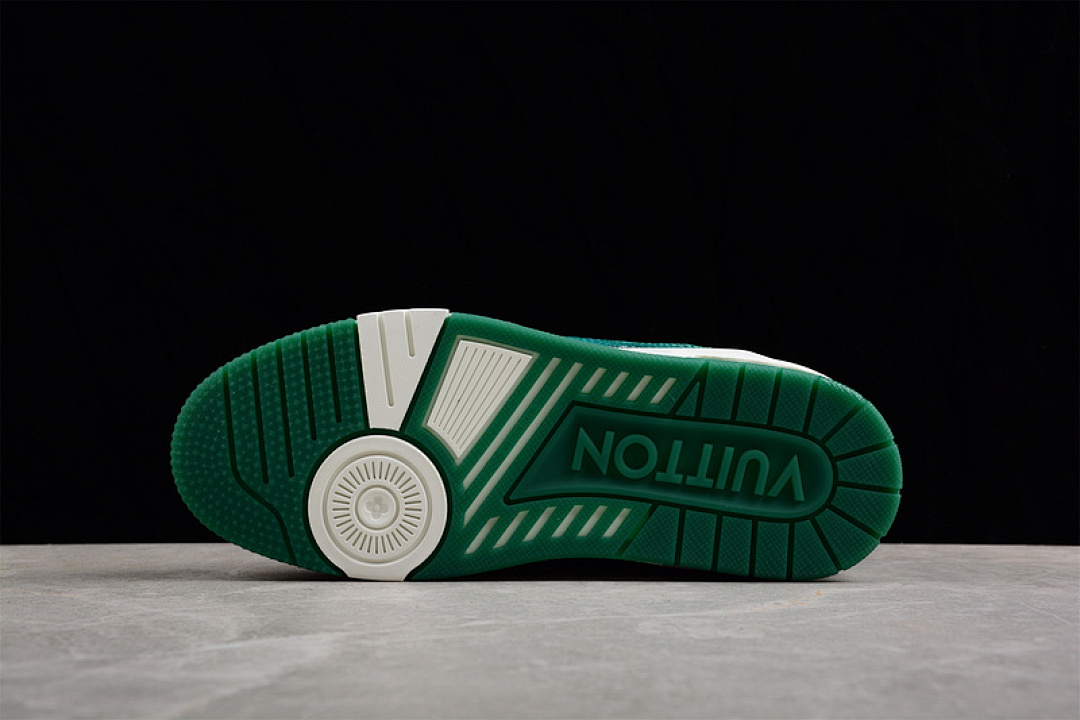 Louis Vuitton [L*V TRAINER SPORTS SHOES DARK GREEN/LIGHT GREEN/WHITE]-[MAN:38-45] - Image 15