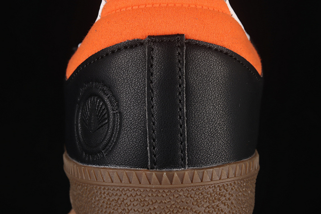 Adidas [FW2428]-[SAMBA VEGAN SHOES CORE BLACK/ORANGE/CLOUD WHITE]-[MAN:39-45] - Image 7