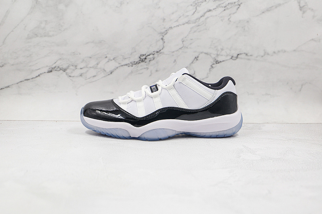 Jordan [528895-153]-[AIR JORDAN 11 RETRO LOW CONCORD WHITE/WHITE/BLACK]-[MAN:40-47.5], photo 1
