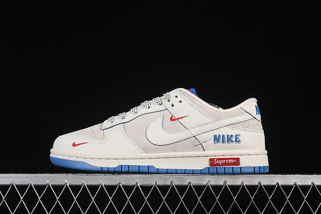 Unbranded [SC9207-411]-[SB DUNK LOW WHITE/GREY/BLUE]-[WOMAN:36-39]-[MAN:40-45], photo 1