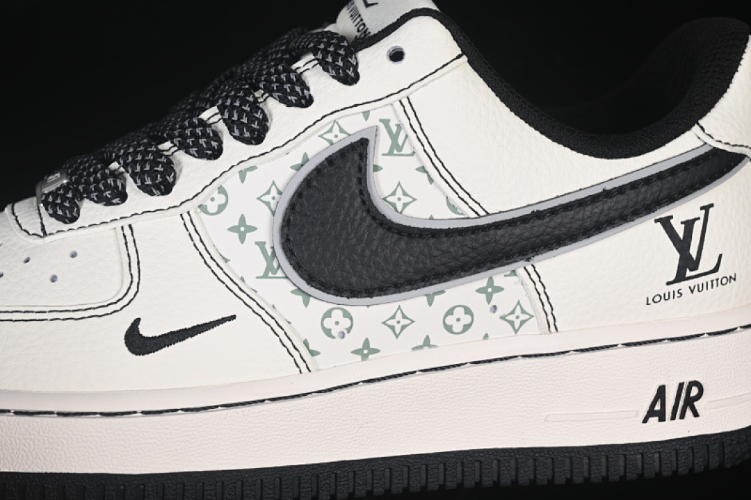Nike [HH7518-080]-[AIR FORCE 1 07 LOW CASUAL BASKETBALL SHOES BLACK/WHITE]-[WOMAN:36-39]-[MAN:40-45] - Image 7
