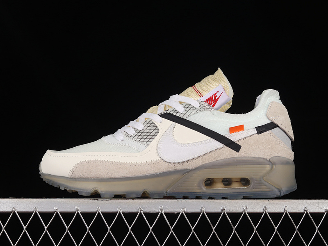 Off-White [AA7293-100]-[OFF-WHITE X AIR MAX 90 THE TEN SAIL/WHITE/MUSLIN]-[WOMAN:36-39]-[MAN:40-45], photo 1