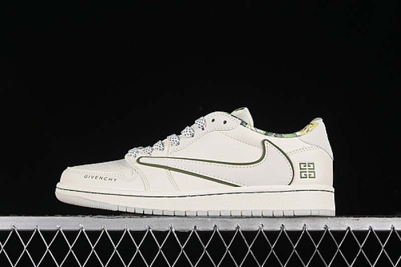 Jordan TRAVIS SCOTT X FRAGMENT DESIGN AIR Jordan 1 LOW OG SP OFF WHITE/GREEN · XY2688-119, photo 1