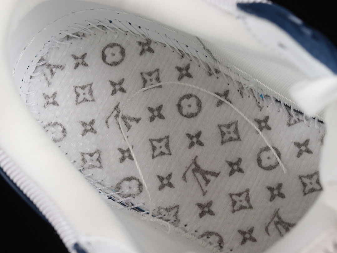 Louis Vuitton [L*V FASHION SNEAKERS NAVY BLUE/WHITE/NAVY BLUE]-[MAN:38-46] - Image 5