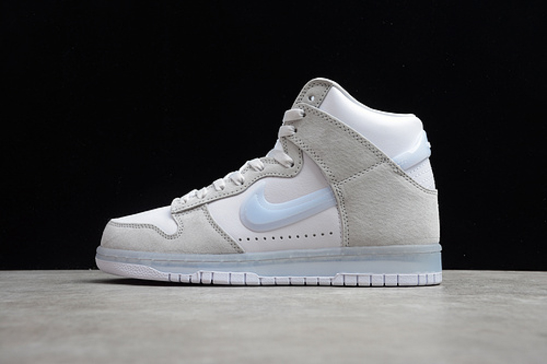 Unbranded [DA1639-100]-[SLAM JAM X DUNK HIGH WHITE PLATINUM WHITE/CLEAR/PURE, photo 1