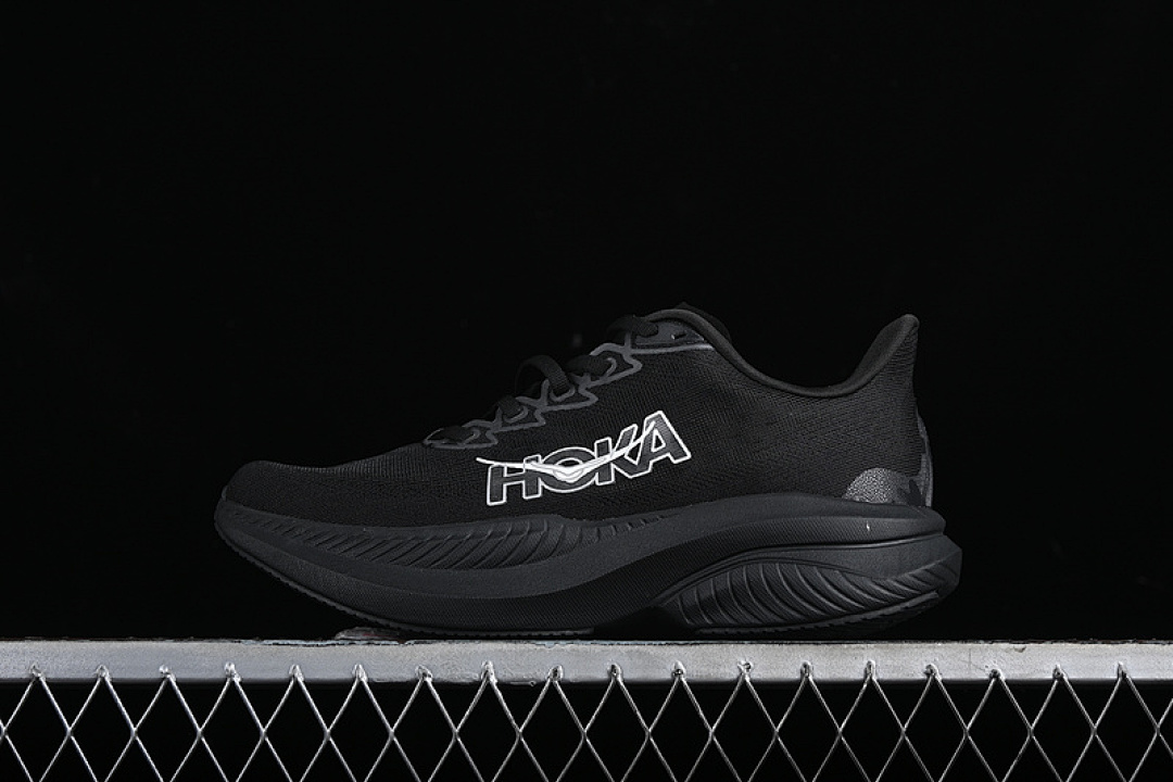 Chanel [114791 BLACK]-[HOKA ONE MACH 6 BLACK/WHITE]-[WOMAN:36-39]-[MAN:40-45] - Image 2