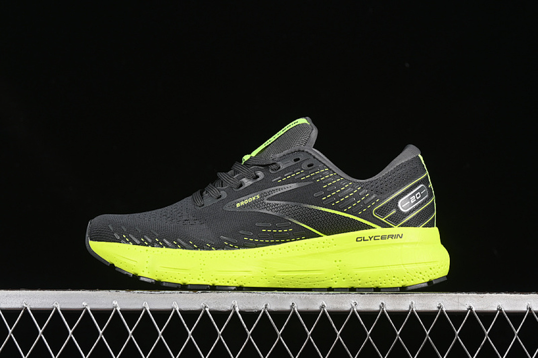 BROOKS GLYCERIN 20 GREY/GREEN · 1103821D012, photo 1