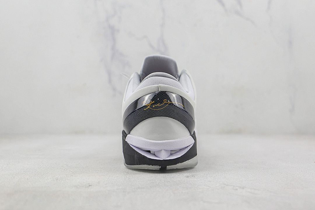 Nike [511371-100]-[ZOOM KOBE 7 SYSTEM ELITE HOME WHITE/METALLIC GOLD-BLACK-NATURAL GREY]-[MAN:40-46] - Image 9