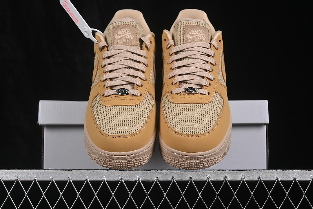 Nike [II9807-700]-[AIR FORCE 1 LOW 07 LV8 TWINE/TWINE/LINEN]-[WOMAN:36-39]-[MAN:40-45] - Image 13