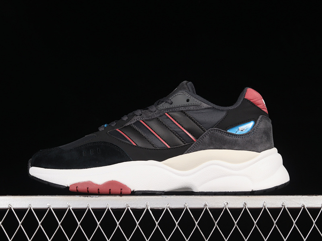 RETROPY F90 SHOES GREY SIX/CORE BLACK/CARBON · HP9627, photo 1