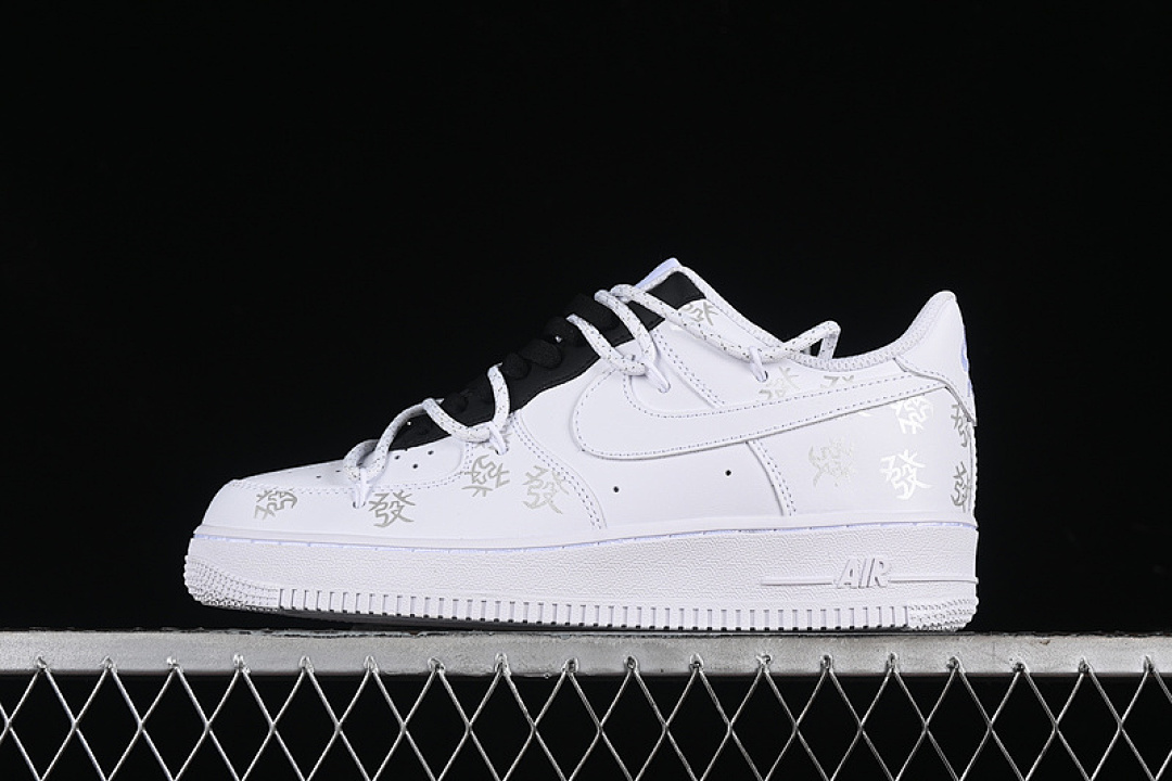 Nike [ZH0316-048]-[AIR FORCE 1 07 LOW WHITE/BLACK]-[WOMAN:36-39]-[MAN:40-45], photo 1